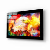 Eagle Glass Wall Art