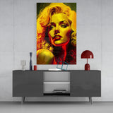 Arte de pared de vidrio de Marilyn Monroe || Collezione di designer