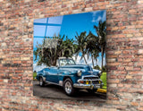 Classic Car Glass Wall Art