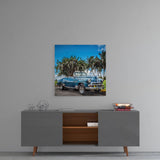 Classic Car Glass Wall Art