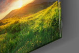 Mountain Landscape Glass Wall Art