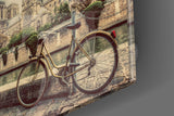 Bicycle Glass Wall Art