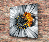 Bee Glass Wall Art