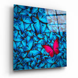 Butterfly Glass Wall Art