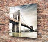 Brooklyn Bridge Glass Wall Art