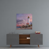 Lighthouse Glass Wall Art