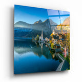 Arte de pared de vidrio de Hallstatt