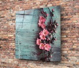 Flower Glass Wall Art