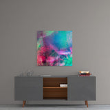 Dandelion Glass Wall Art