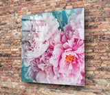 Flower Glass Wall Art