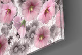 Flower Glass Wall Art