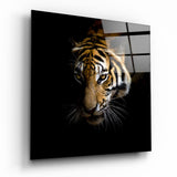 Tiger Glass Wall Art