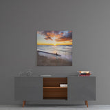 Sunset Glass Wall Art