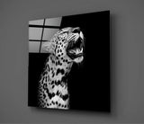 Leopard Glass Wall Art