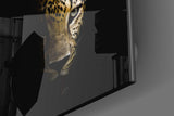 Leopard Glass Wall Art