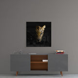 Leopard Glass Wall Art