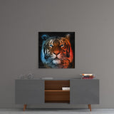 Tiger Glass Wall Art