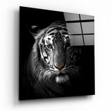 Tiger Glass Wall Art