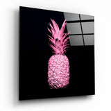 Ananas Glasbild