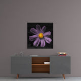 Pink Flower Glass Wall Art