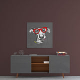 Dog Glass Wall Art