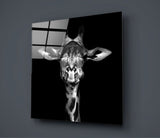 Giraffe Glass Wall Art