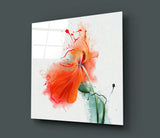 Flower Glass Wall Art