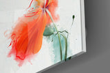 Flower Glass Wall Art