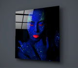 Woman Portrait Glass Wall Art