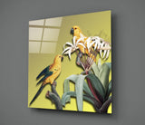 Parrot Glass Wall Art