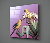 Parrot Glass Wall Art