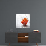 Dry Leaf Glass Wall Art