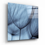 Dandelion Tranquility Glass Wall Art