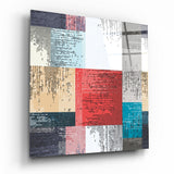 Patchwork Impression sur verre