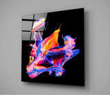 Dance of Colors Glass Wall Art