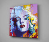 Marilyn Monroe Glass Wall Art