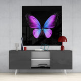 The Elegance of the Butterfly Glass Wall Art