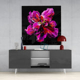 Flower Glass Wall Art