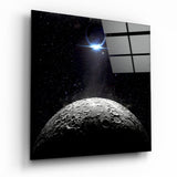 Moon Glass Wall Art