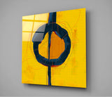 Abstract Glass Wall Art