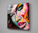 Women's Glass Wall Art