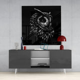 Owl Glass Wall Art