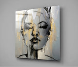 Women's Glass Wall Art