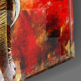 Elephant Glass Wall Art