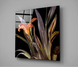 Flower Glass Wall Art