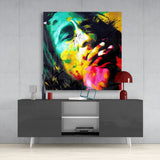 Bob Marley Glass Wall Art