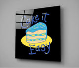 “Cake It Easy” Glass Wall Art