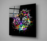 Cat Art Glass Wall Art