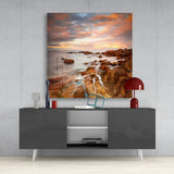 Color of the Sun Glass Wall Art | Insigne Art Design