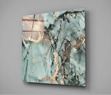 Colored Marble Glass Wall Art | Insigne Art Design